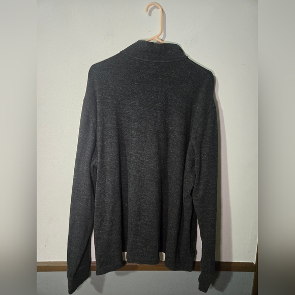 Polo Ralph Lauren 1/4 Zip Pullover Sweatshirt Long Sleeve Men’s Size Large Gray - Picture 2 of 6